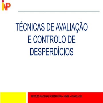 Desperdicios profissionais na industria .pptx