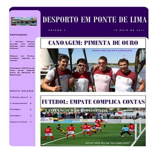 Desporto Ponte de Lima - edição 3