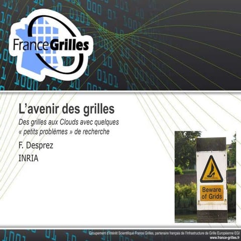 Avenir des grilles - F. Desprez