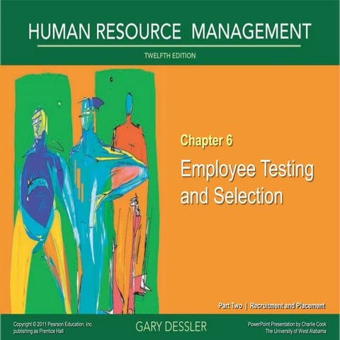 Dessler book for human resource management chapter 6
