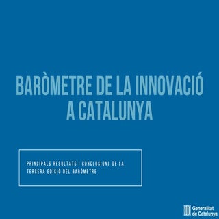 Destacats baròmetre innovació 2016