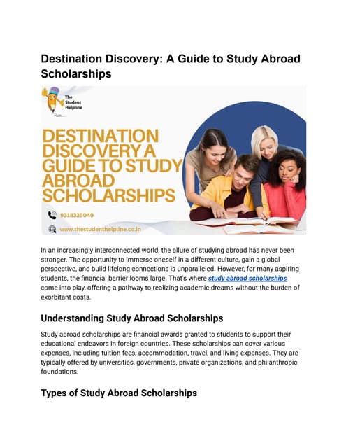 Global Scholarships.ppt