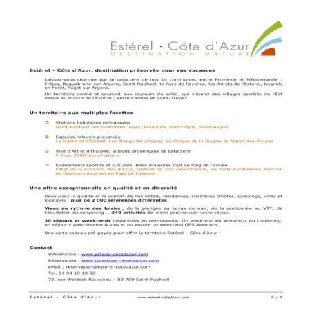 Destination esterel coted_azur