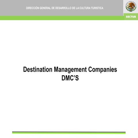 Destination managementcompanies. | PDF