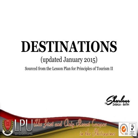 Destinations