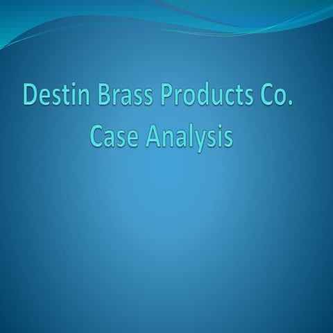 Destin brass 