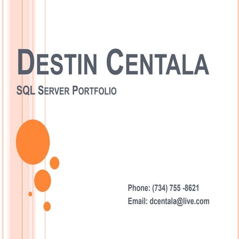 Destin Centala SQL Portfolio