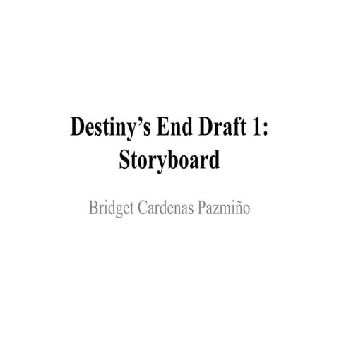 final draft - storyboard | PPTX