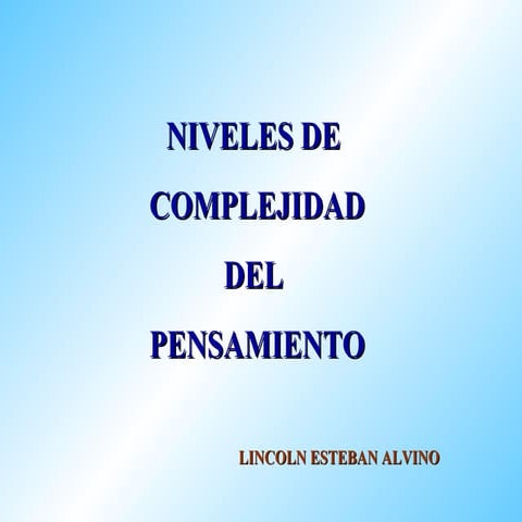 Destrezas de pensamiento