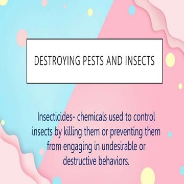 Destroying Pests and Insects TLE 5 Destroying Pests and Insects TLE 5 ...