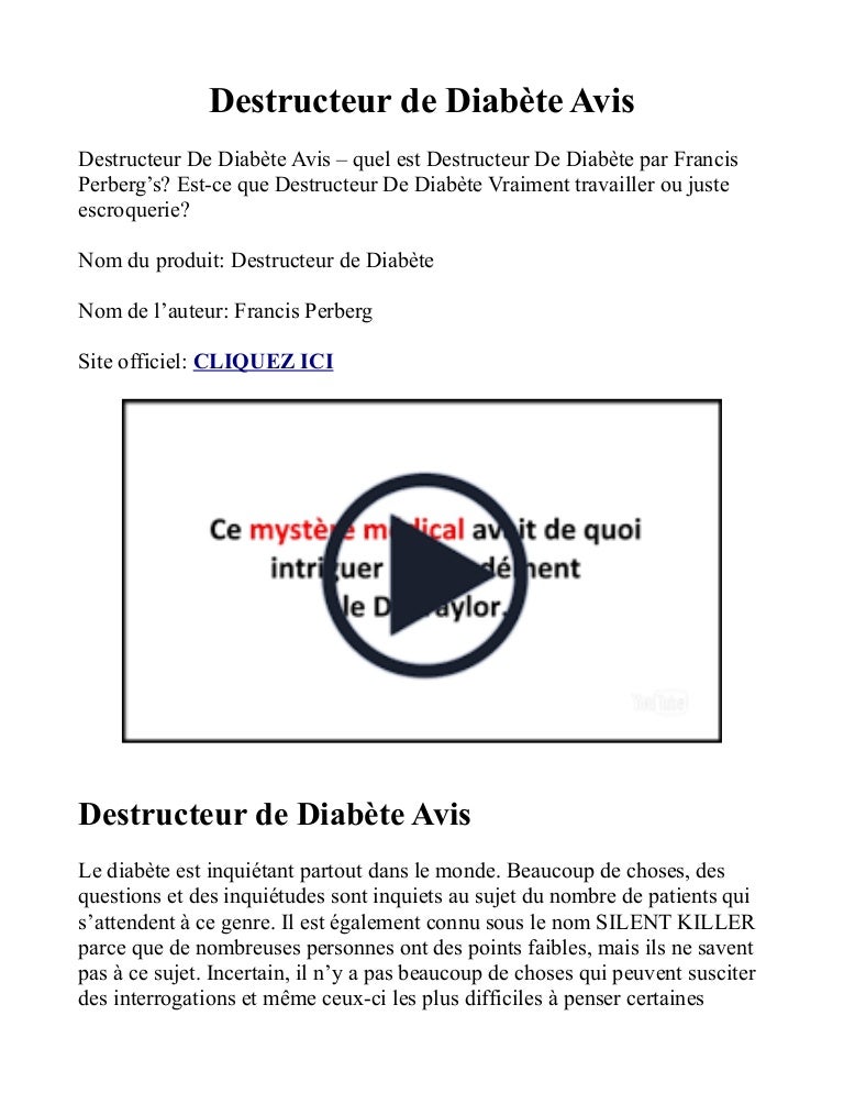 TÉLÉCHARGER DESTRUCTEUR DE DIABETE GRATUIT DE TÉLÉCHARGER GRATUIT DESTRUCTEUR DIABETE