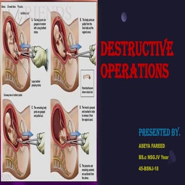 Destructive operation | PPT