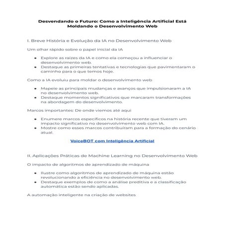 Desvendando o Futuro Como a Inteligência Artificial Está Moldando o ...