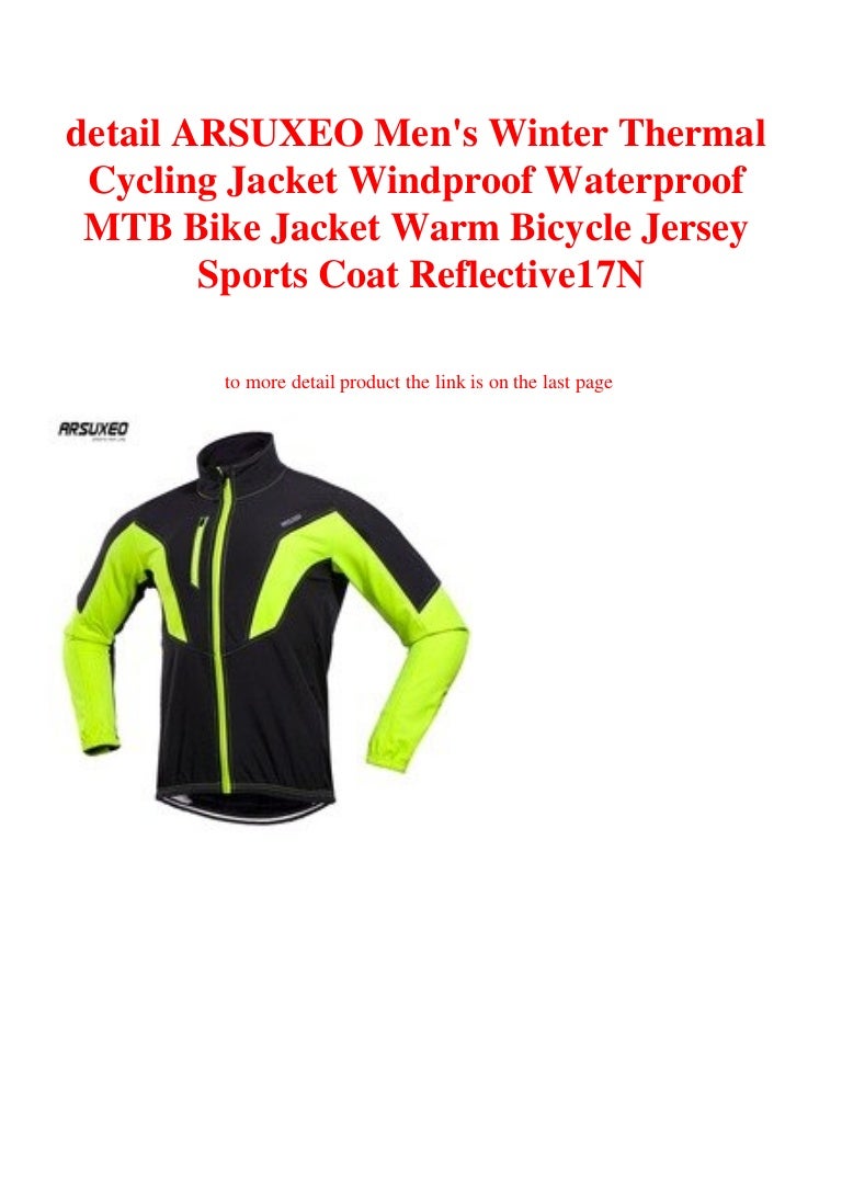 arsuxeo men's cycling jacket bike jacket