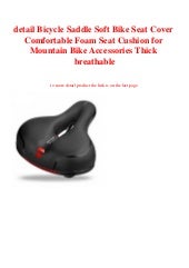 soft bike seat cover