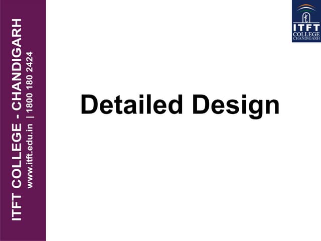 itft-Detail design