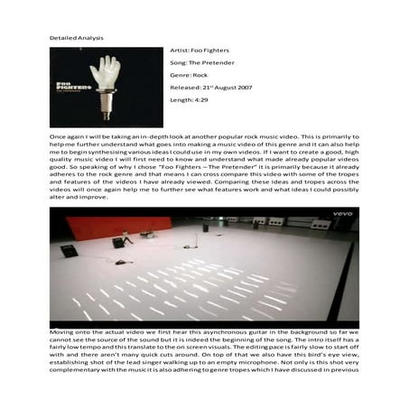 Foo-Fighters Detailed Analysis