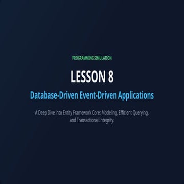 Mastering Entity Framework Core: Efficient Database Modeling, Querying ...