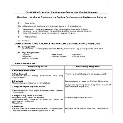 AP 9 LESSON PLAN | DOCX