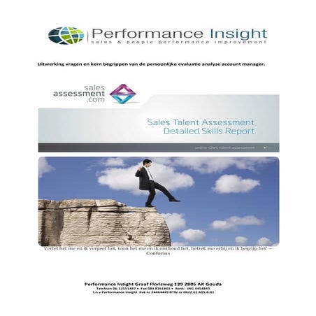 Detail rapport account manager