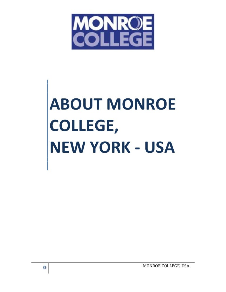 Monroe college Details