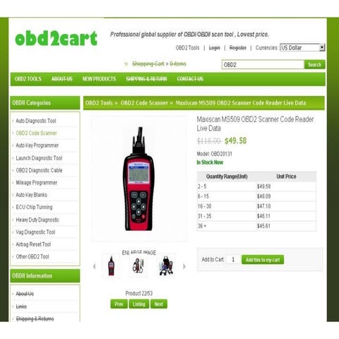 OBD II Stack Solutions and Services | PDF