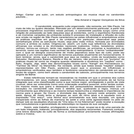 Detalhes do candomblé ketu