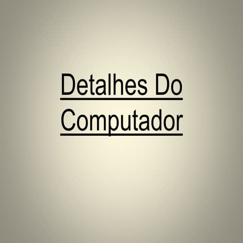 O que é bit e byte | PPTX