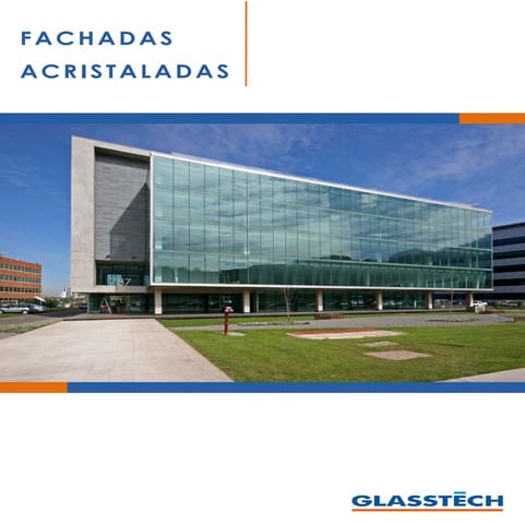 Detalle constructivo y formas de instalar vidrios para fachadas