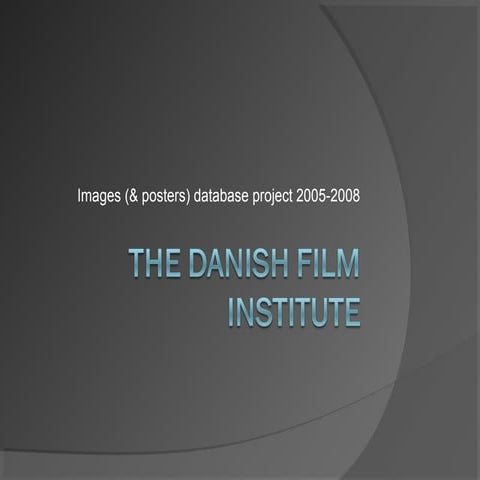 Image & Poster Database Project | PPT