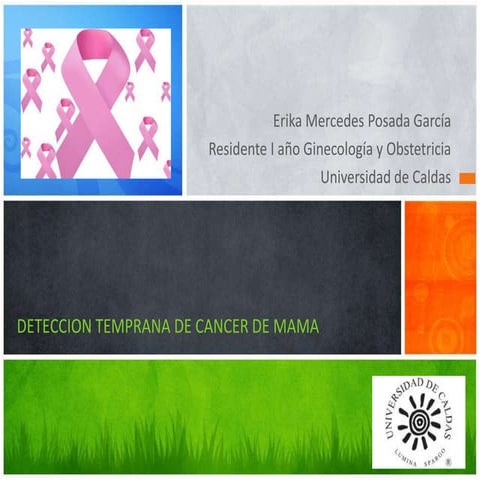 Deteccion temprana de cancer de mama