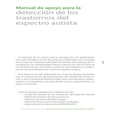 Deteccion trastornos del espectro autista