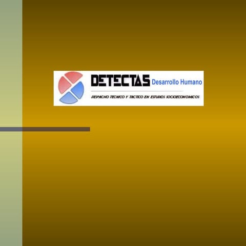 Detectas Desarrollo Humano