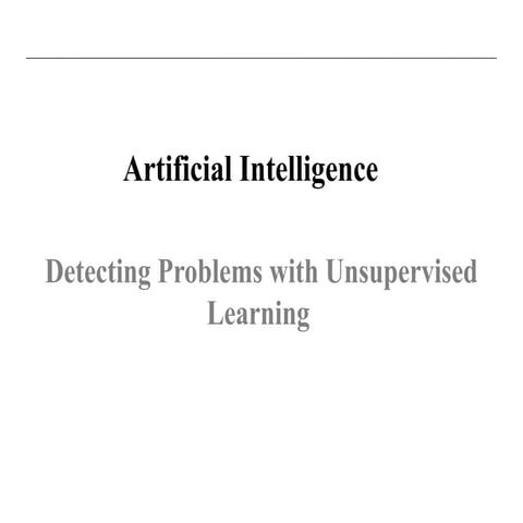 Detecting Patterns with Unsupervised Learning.pptx