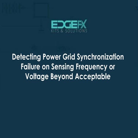 Detecting Power Grid Synchronization Failure on Sensing Frequency or Voltage ...