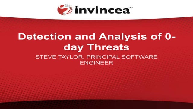 Detection and Analysis of 0-Day Threats