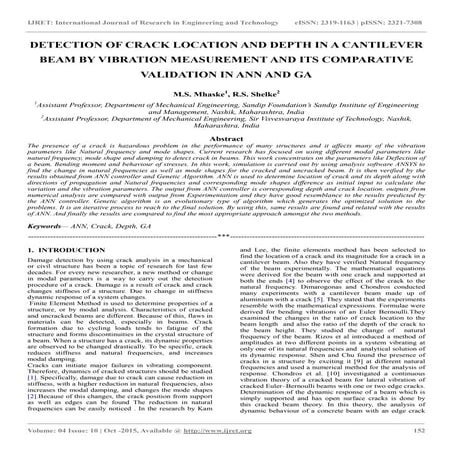 Comparative Analysis of Natural Frequency of Transverse Vibration of a ...