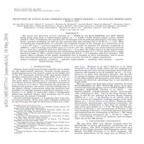 Detection of lyman_alpha_emission_from_a_triply_imaged_z_6_85_galaxy_behind_m...