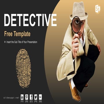 Detectives-Template.pptx | Desktop Publishing | Computer Software ..., حجم الصورة 640x360