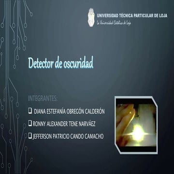 Detector de oscuridad