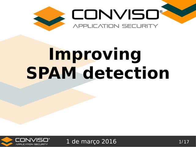 Improving spam detection with automaton