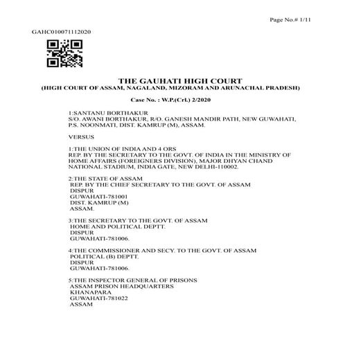 Detention centers 07.10.2020