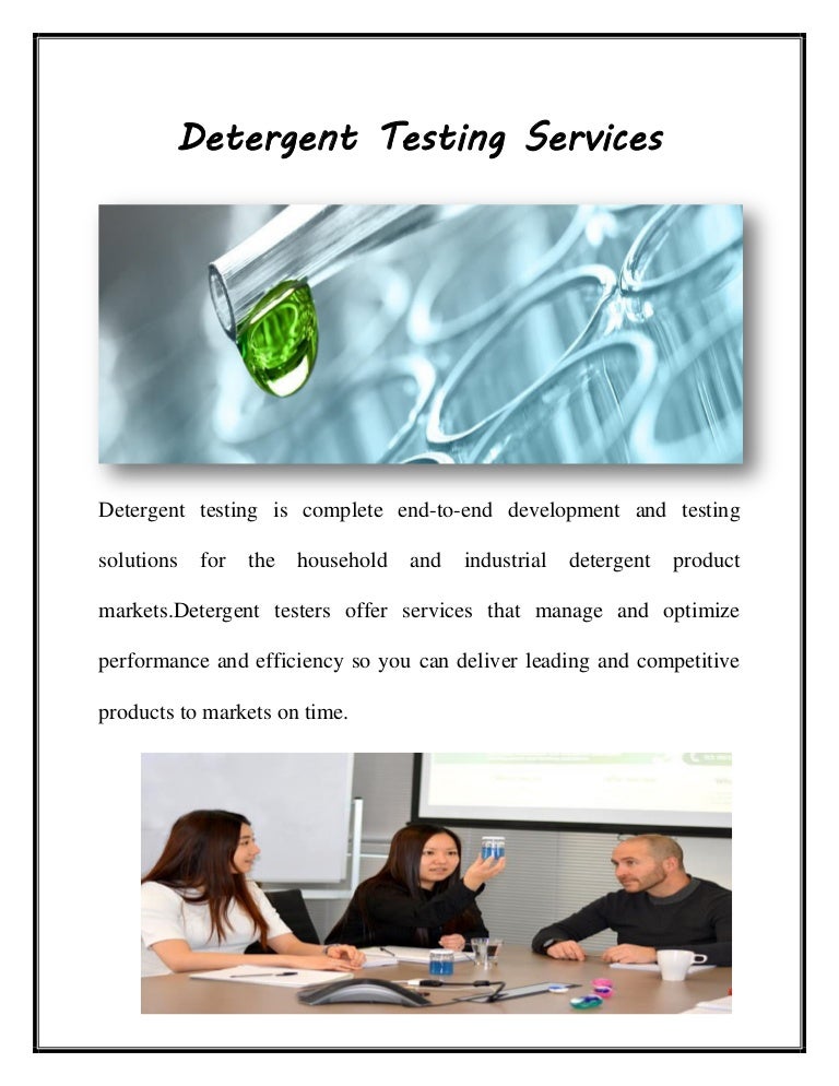 What Are The Criteria For Detergent Testing? – UJWBB
