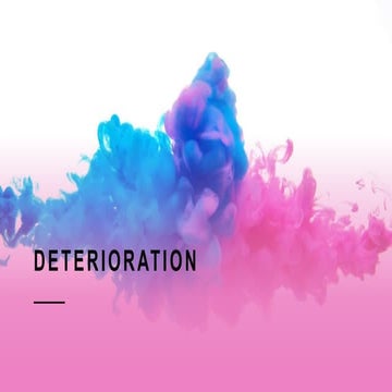 Deterioration.pptx