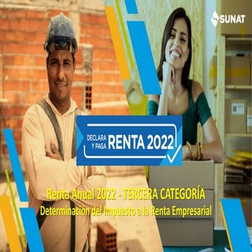 Determinación del Impuesto a la Renta Empresarial - TEORICO.pptx