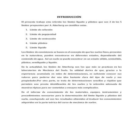 Determinación del limite liquido y limite plastico ok