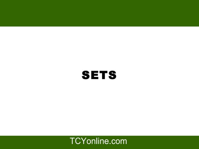 Set Theory