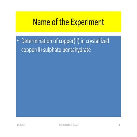 Determination of copper.pdfafffffffffffaf