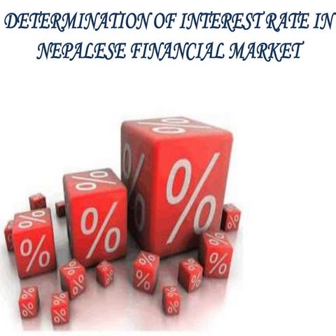 Determination of interest rate