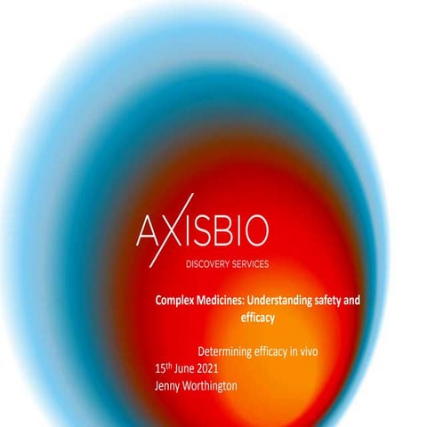 MDC Connects Series 2021 | A Guide to Complex Medicines: Determining Efficacy...